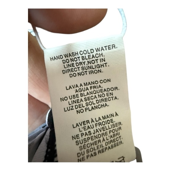 BLEU ROD BEATTIE New Wave Sarong Hipster Bottom - Black/White Size 8 NEW - Picture 8 of 15